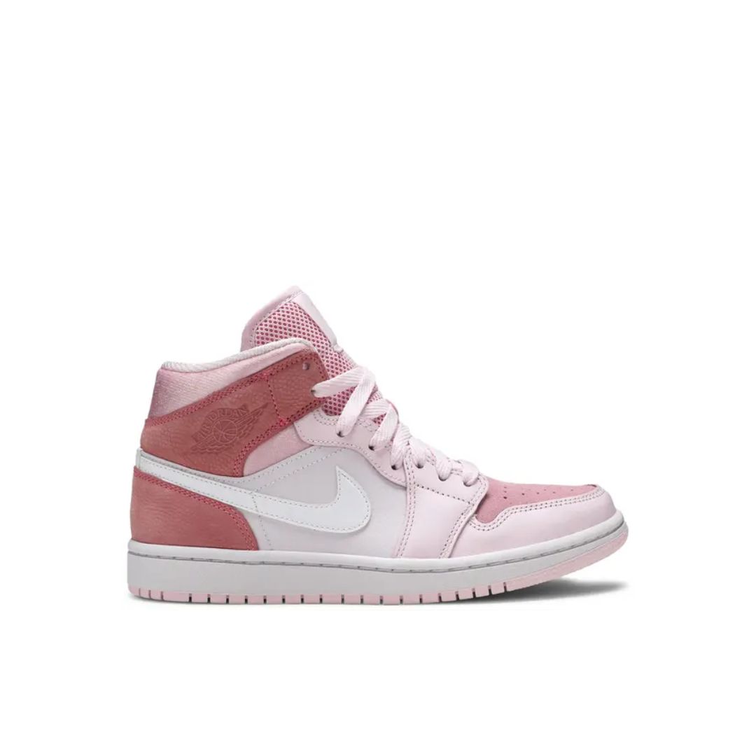 Air Jordan 1 Mid Digital Pink