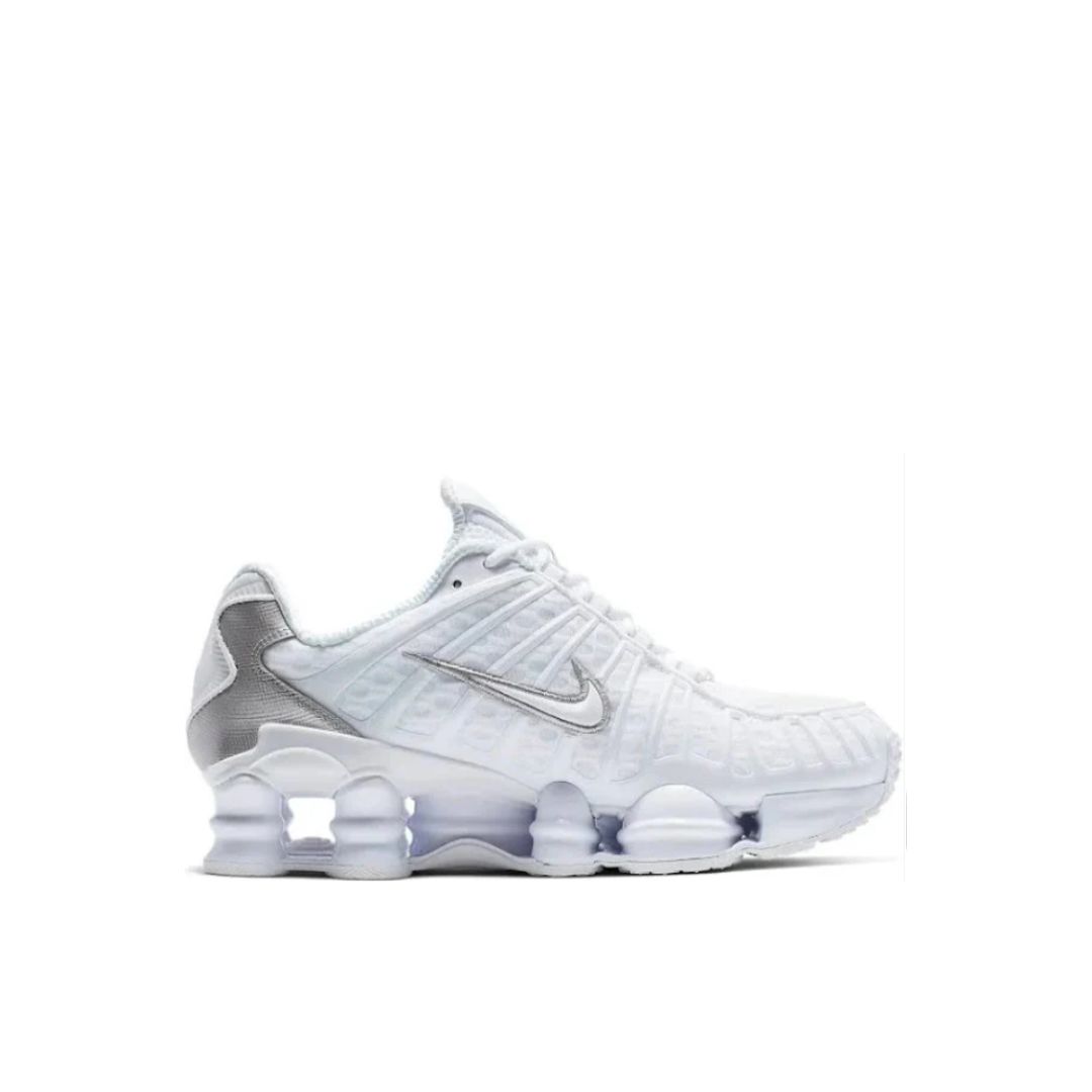 Nike Shox TL White Metallic Silver